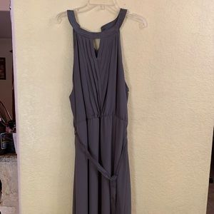 Long grey maxi dress never worn